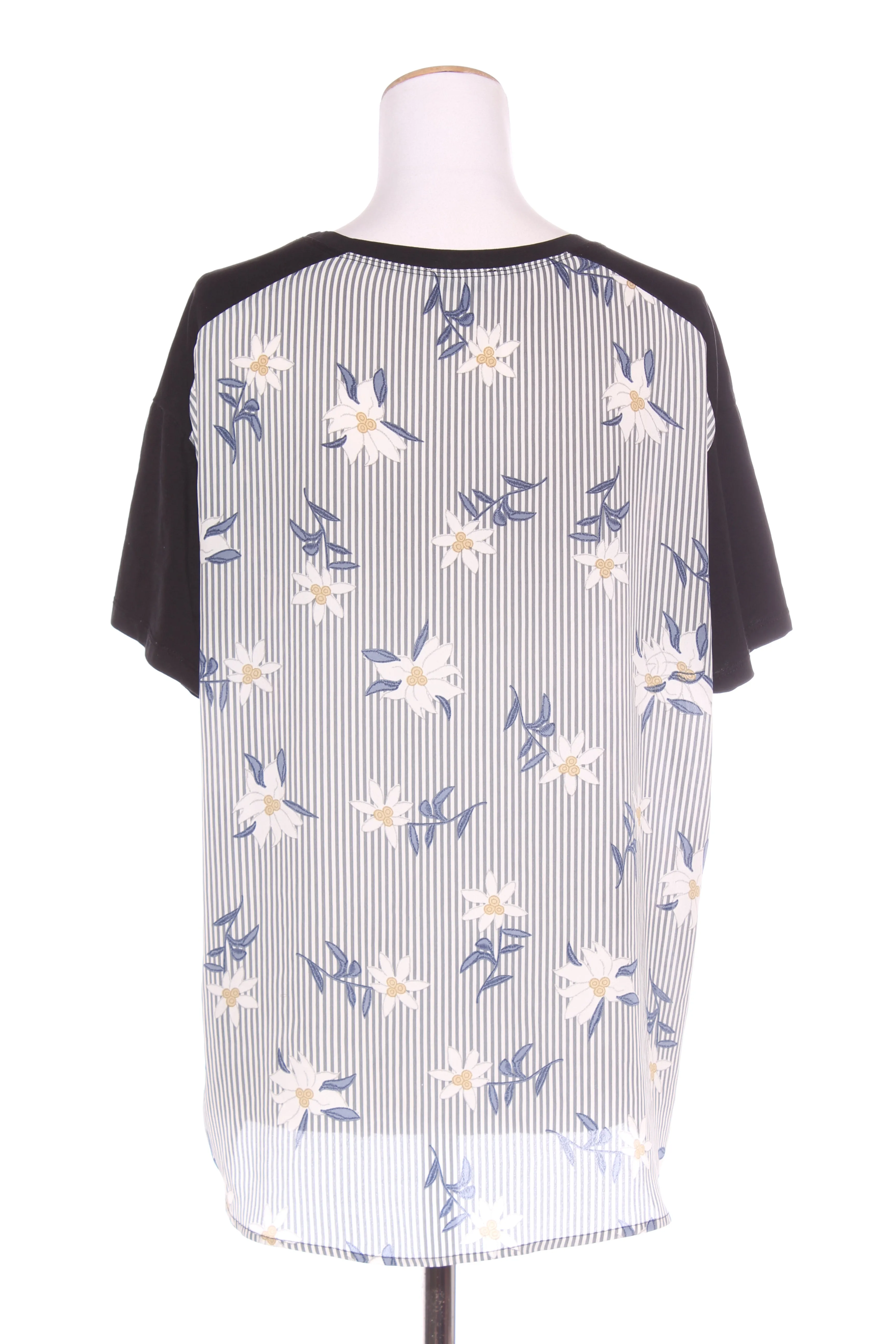 KETZ-KE - Floral   stripe panel top! 14