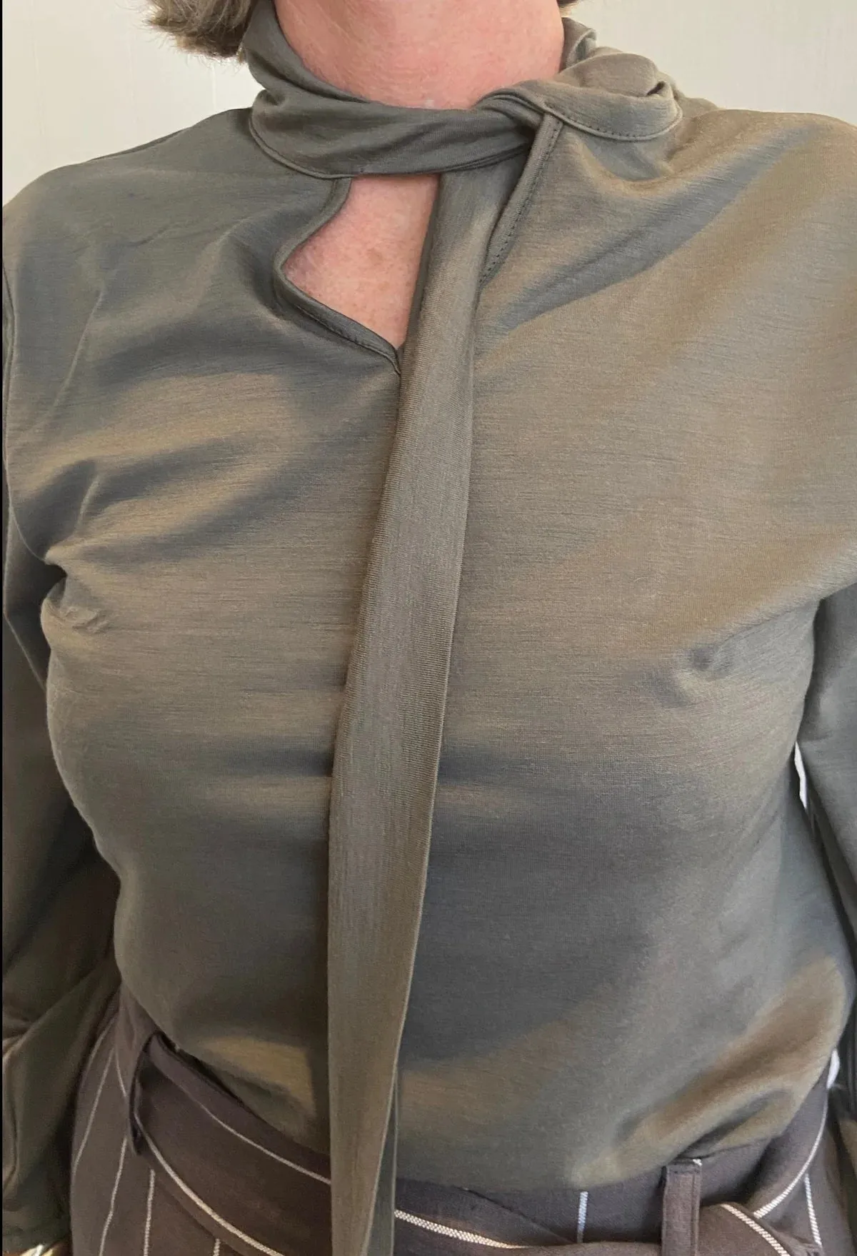 LOVE & GLORY (LN) "Uppsala" Kalamata merino top! 12