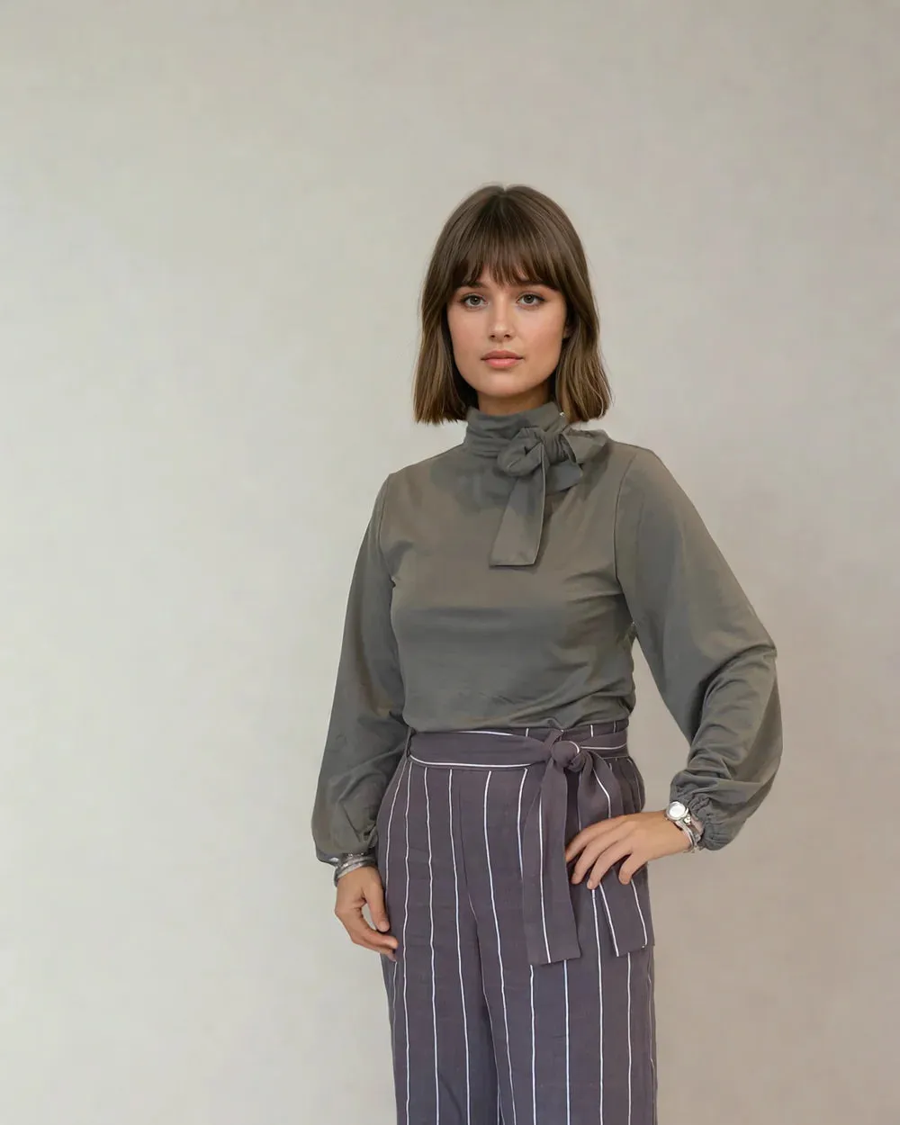 LOVE & GLORY (LN) "Uppsala" Kalamata merino top! 12