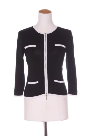 MARCO POLO - Monochrome knit jacket! 10