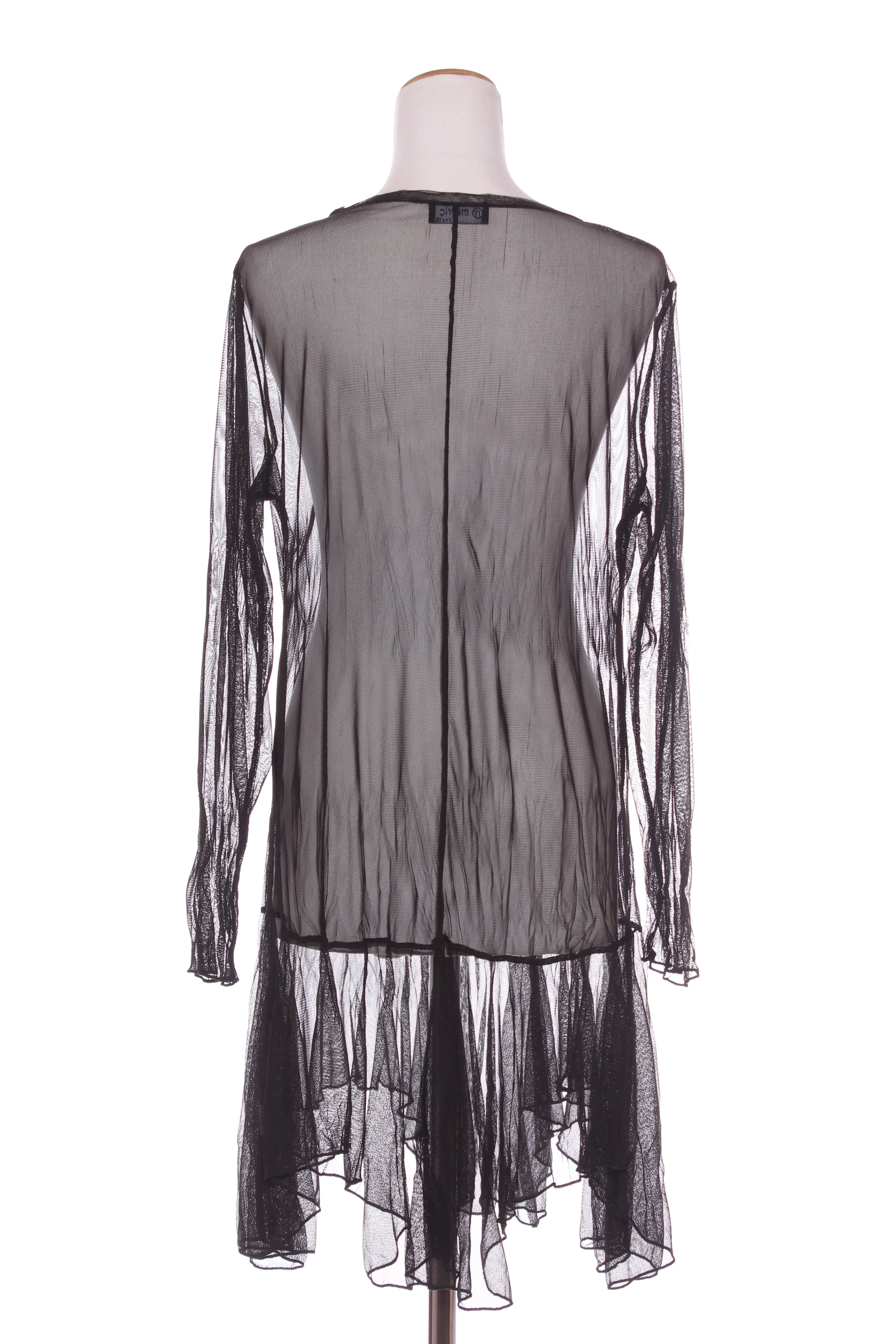 MERRIC - Mesh Ruffle hem tunic! 18