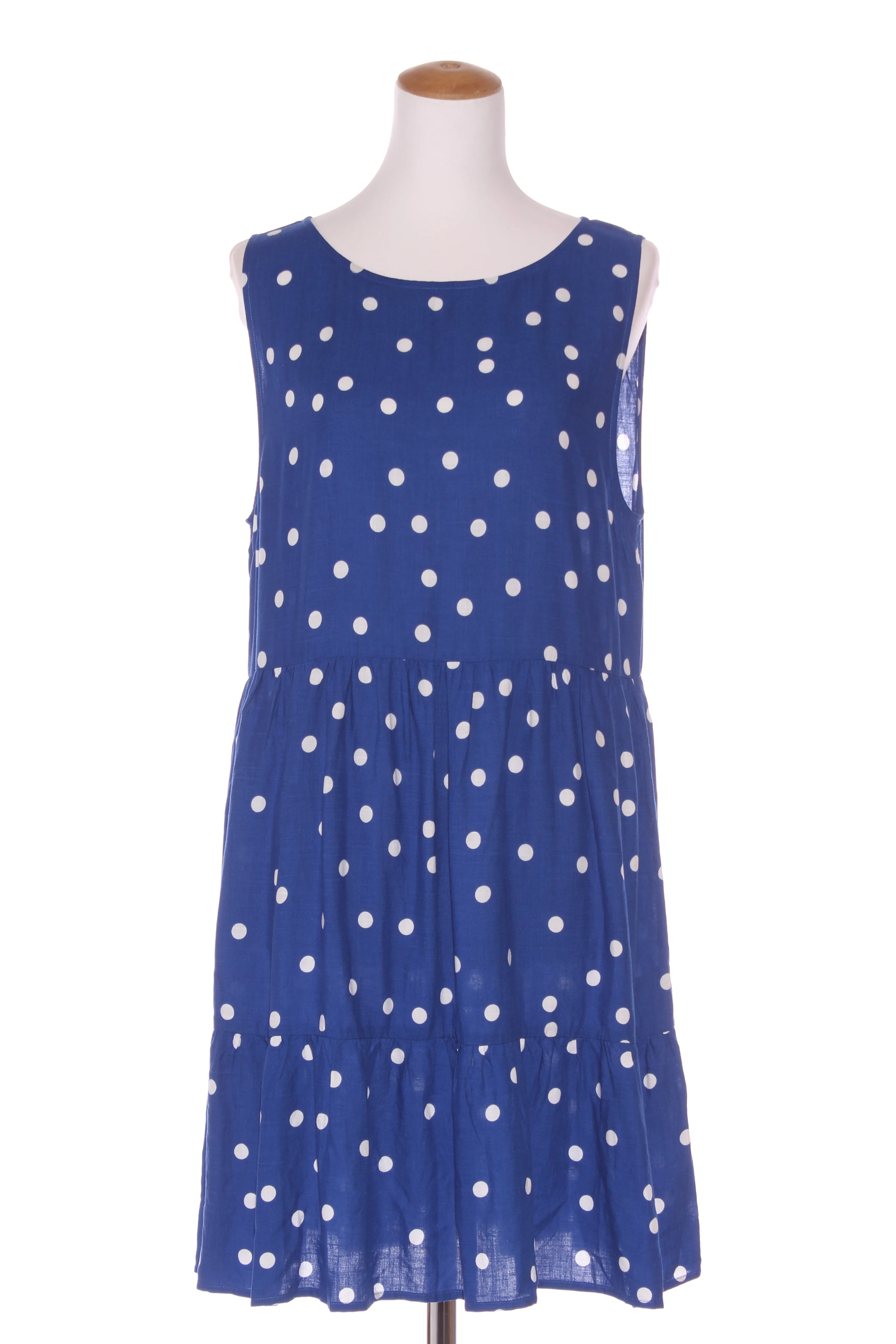 MISTER ZIMI - Spot print linen blend dress! 14