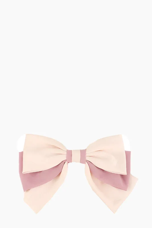 Nessa Layered Ribbon Bow Hair Clip