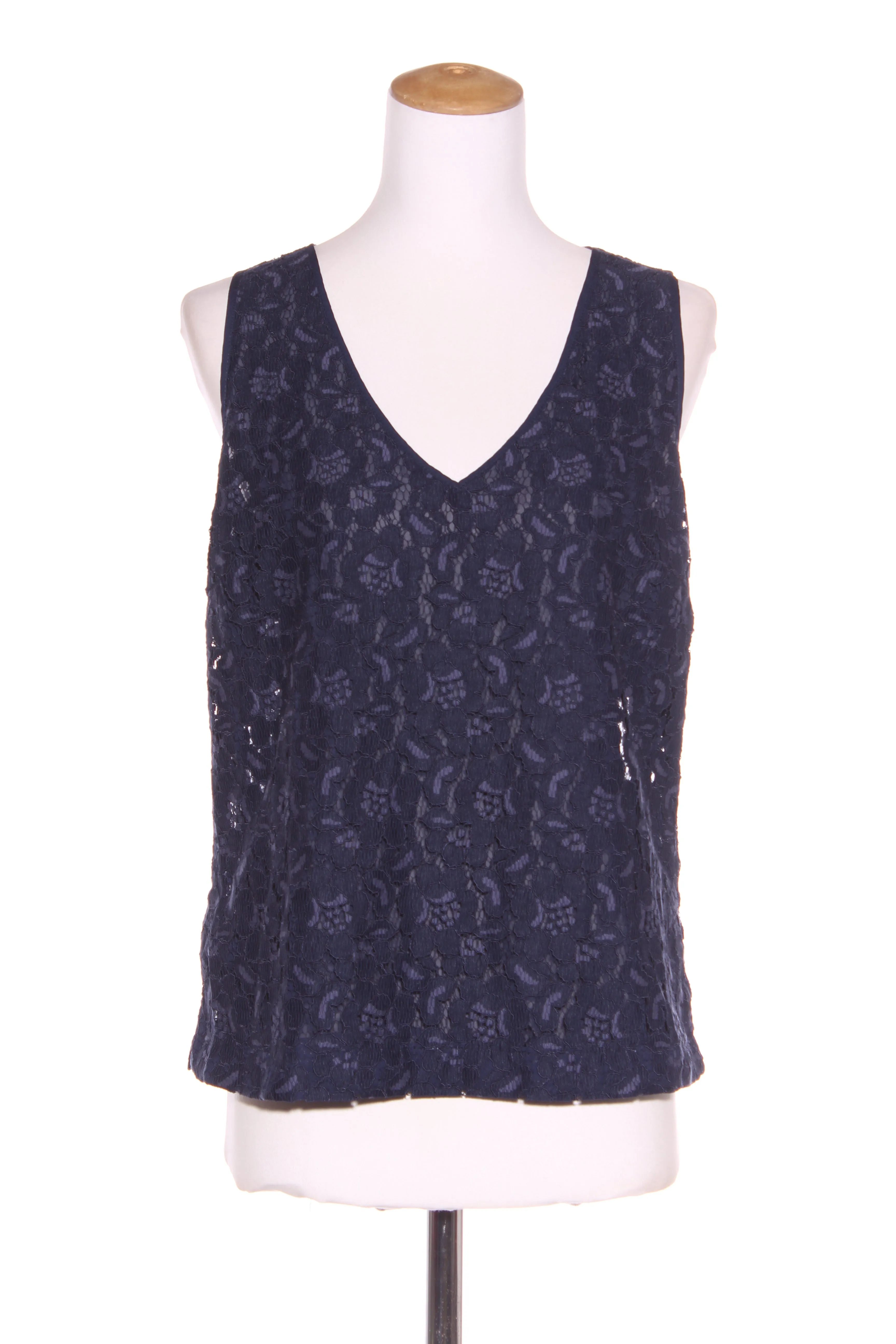 NEXT - Navy lace tank! 14