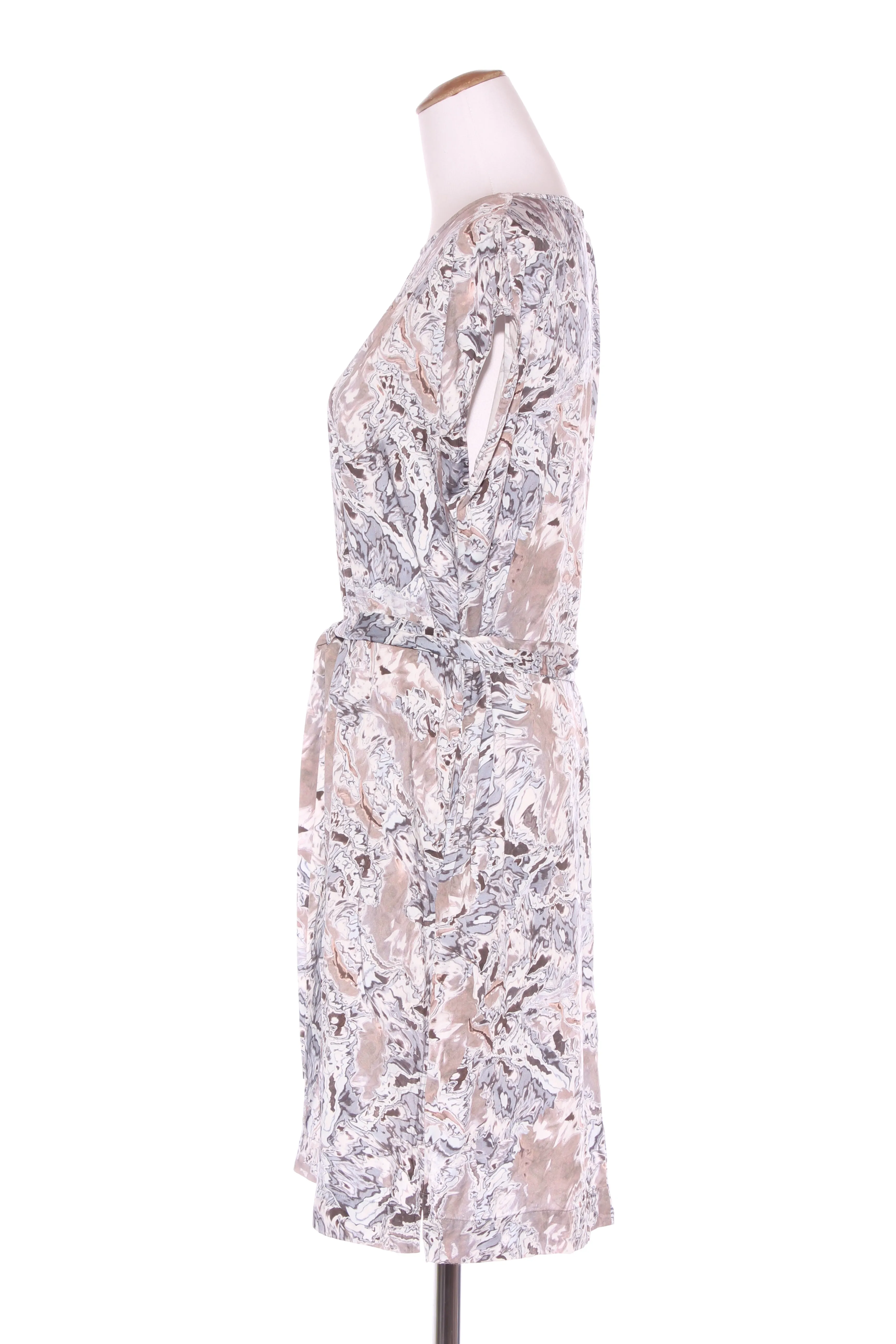 NIQUE - Cut marble print dress! 8-10