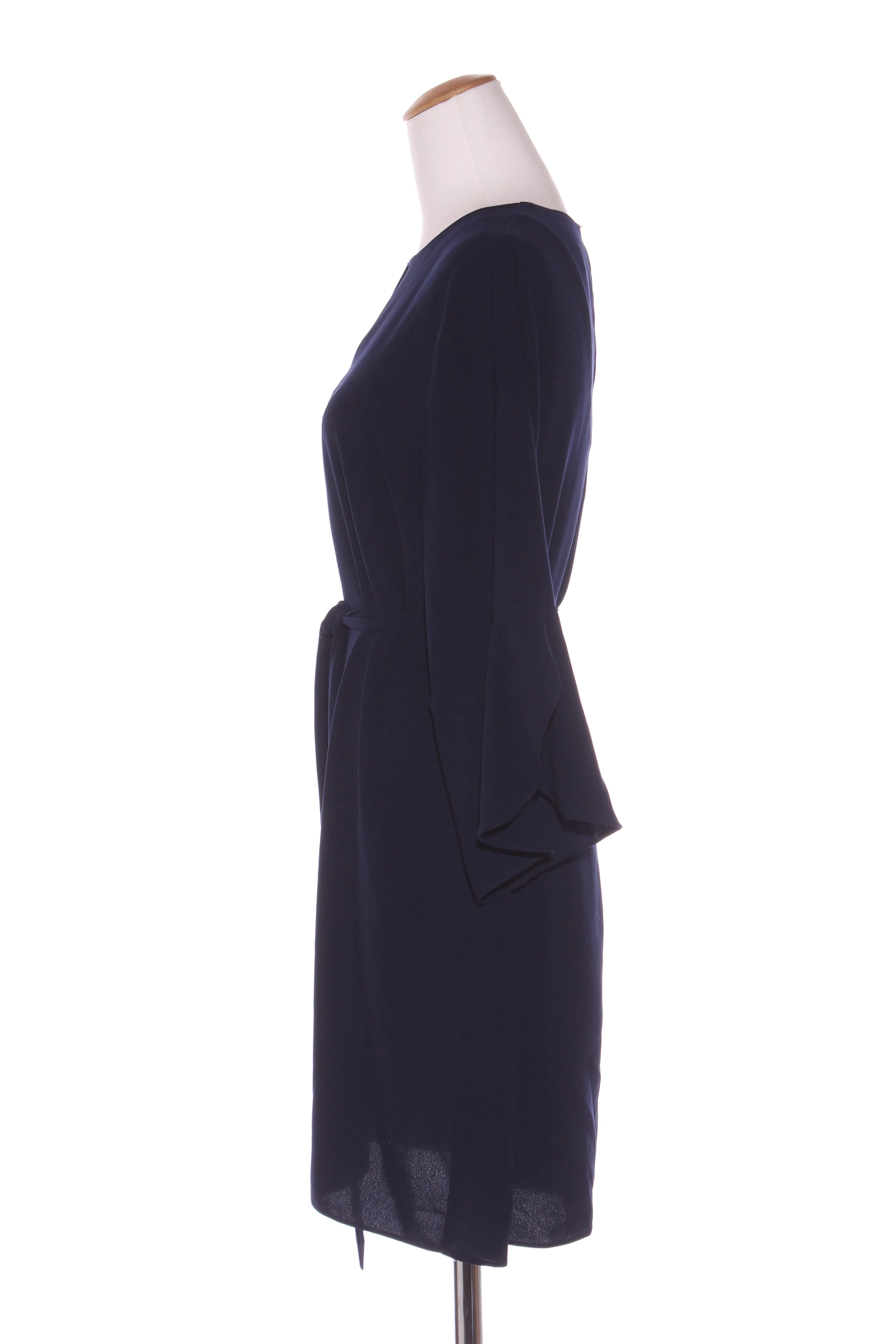 PAGANI - Flute sleeve navy dress! 14