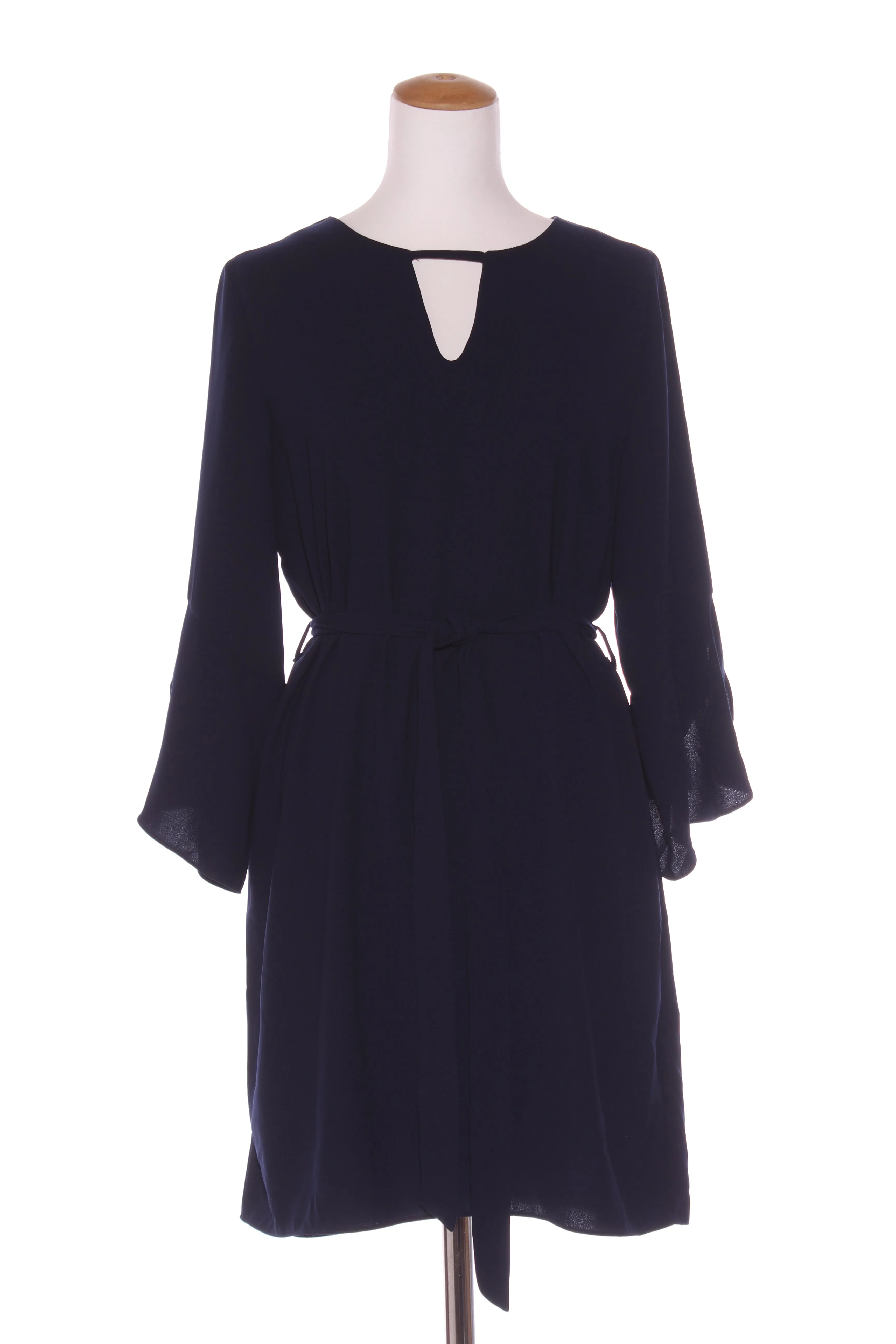 PAGANI - Flute sleeve navy dress! 14