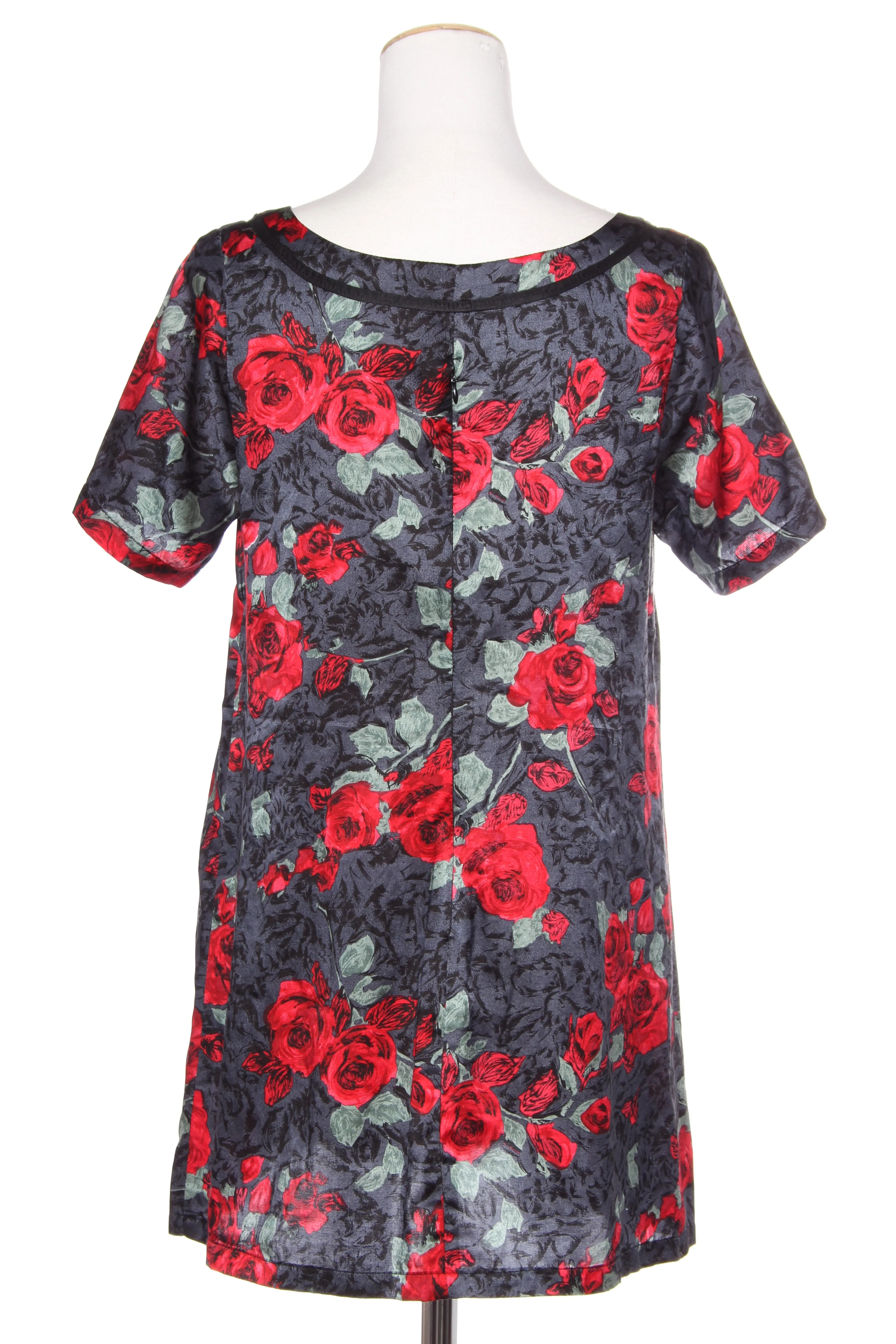 PLUTO (NZ) Silk blend rose print tunic! 10