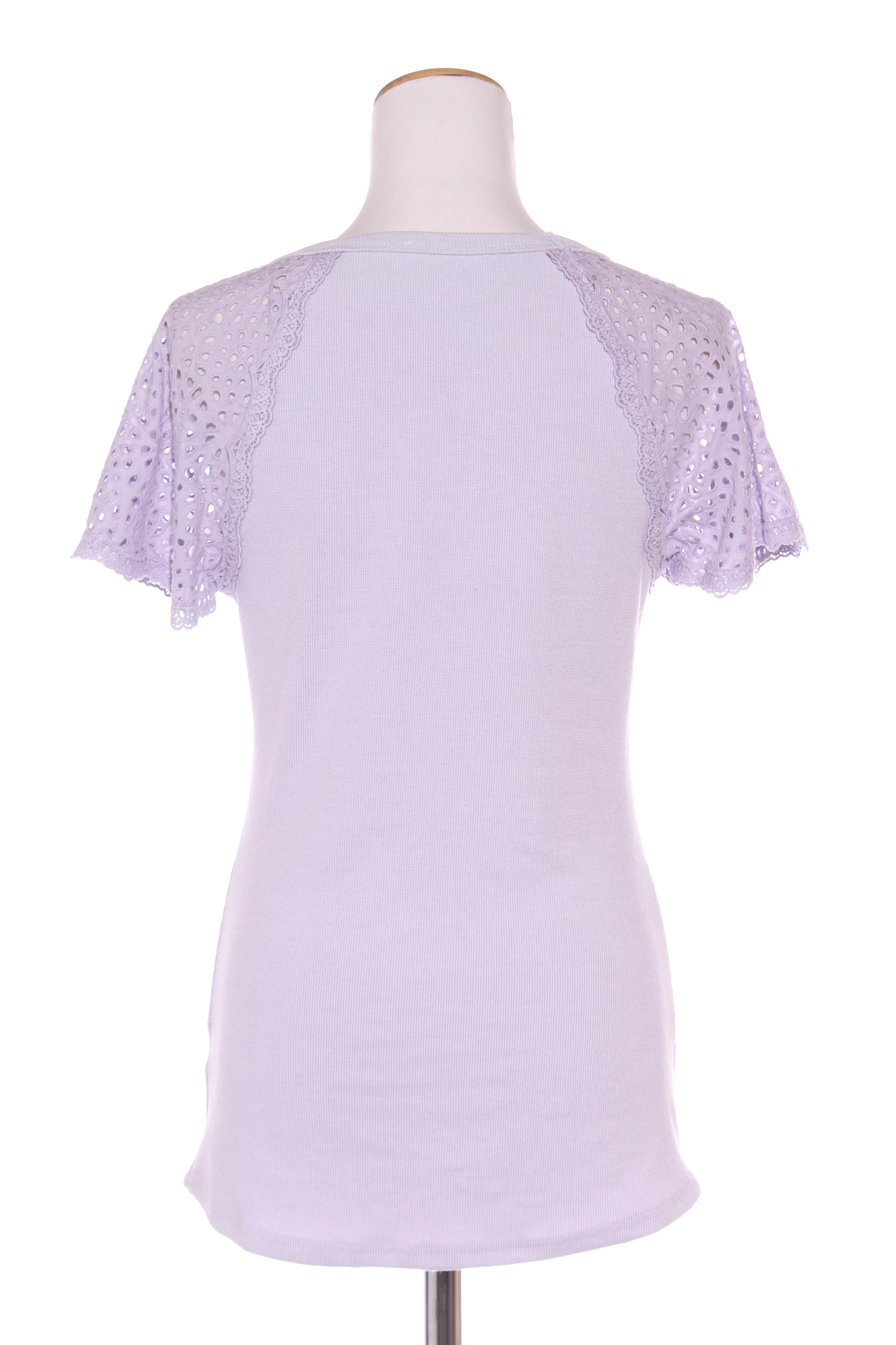 PRETTY BASIC by Augustine (LN) Broderie sleeve Reece top! 14