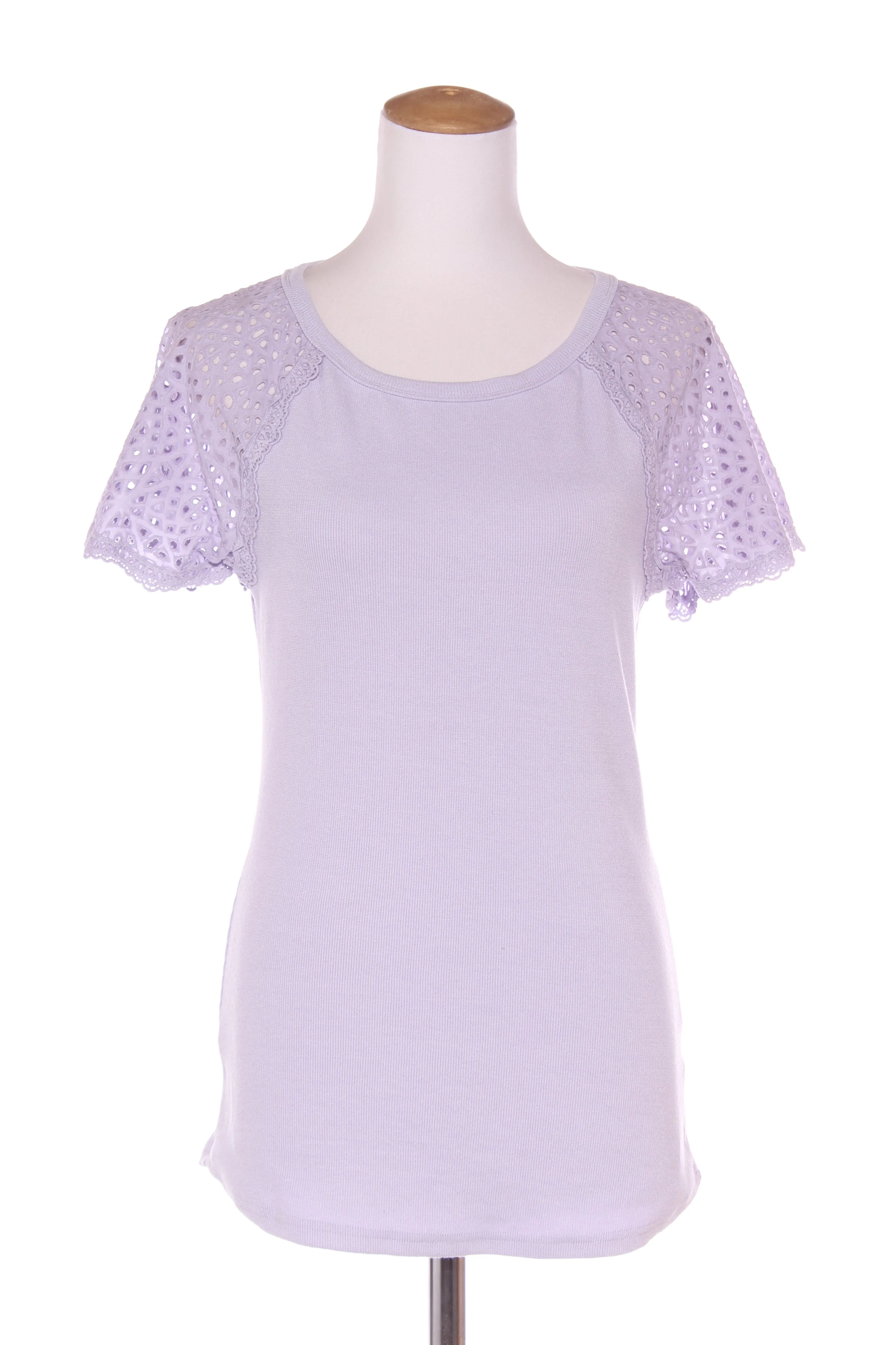 PRETTY BASIC by Augustine (LN) Broderie sleeve Reece top! 14