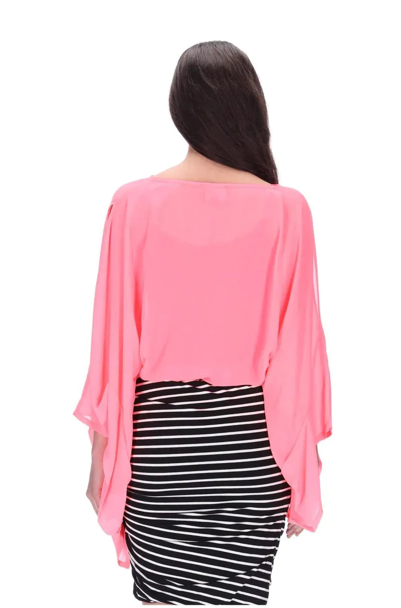 PRETTY BASIC  by AUGUSTINE - Stripe meow skirt - long! 12
