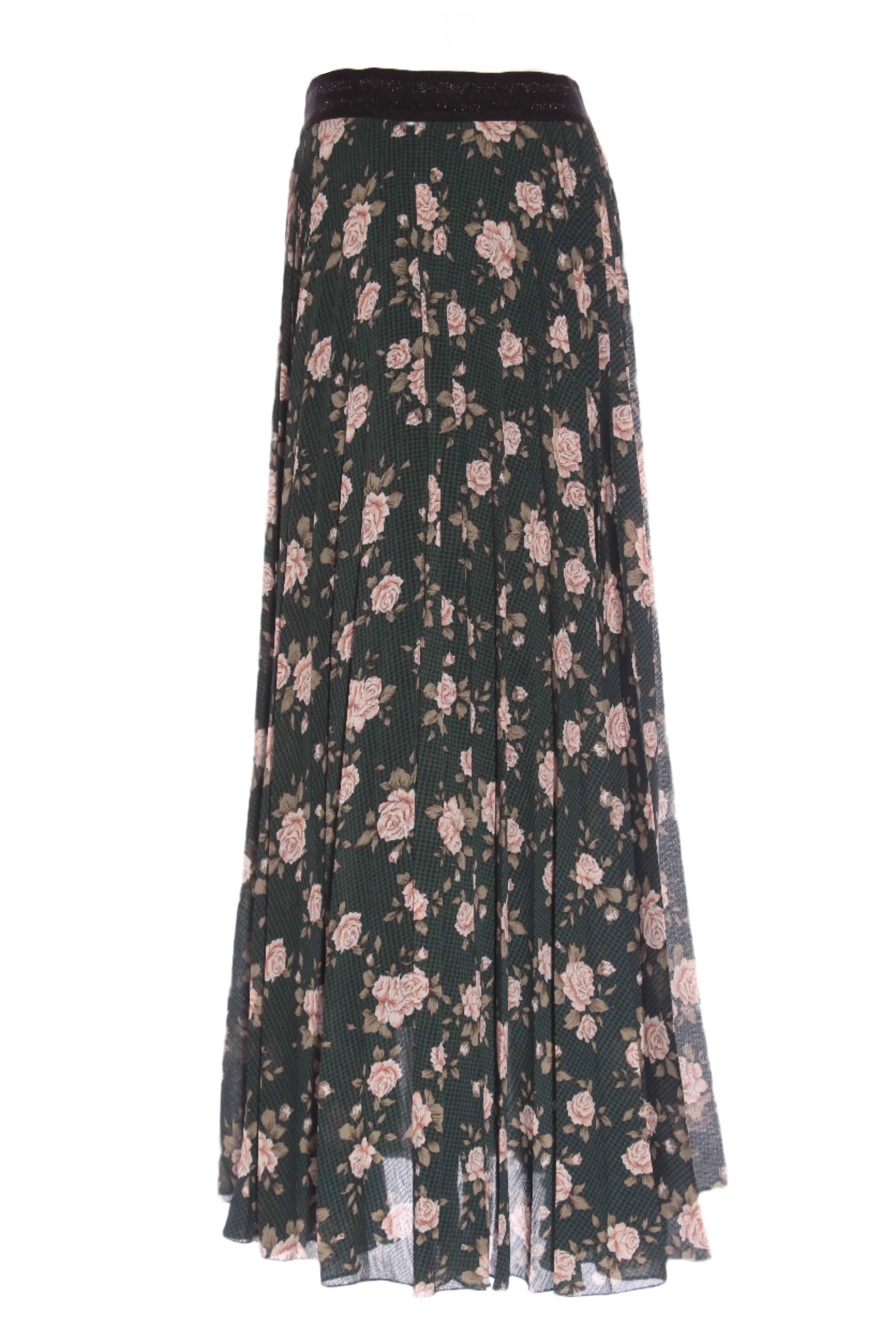 REPERTOIRE (NZ) Vintage rose pleated skirt! 10