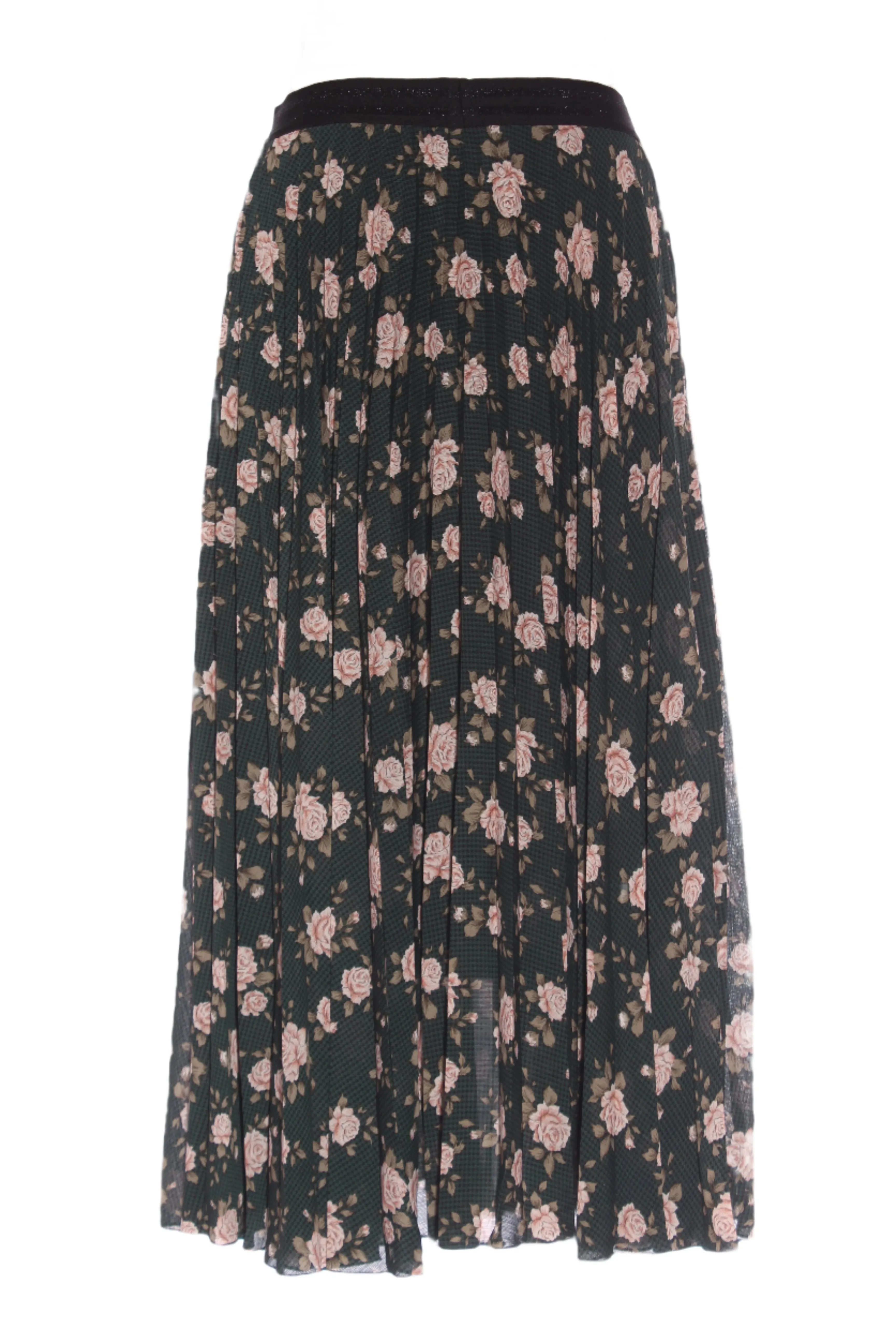 REPERTOIRE (NZ) Vintage rose pleated skirt! 10