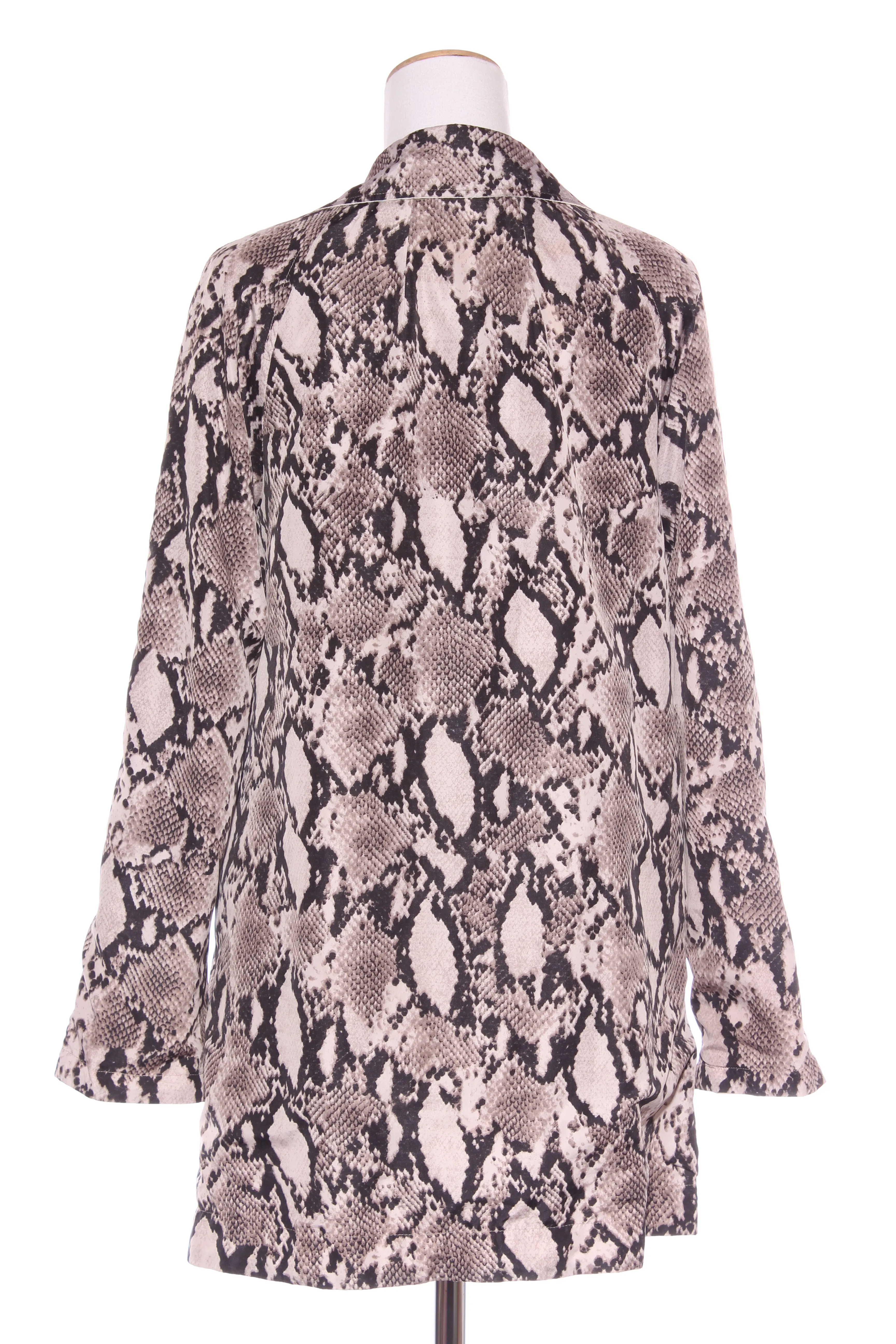 SABENA - Reversible snakeskin   beige jacket! 10-12