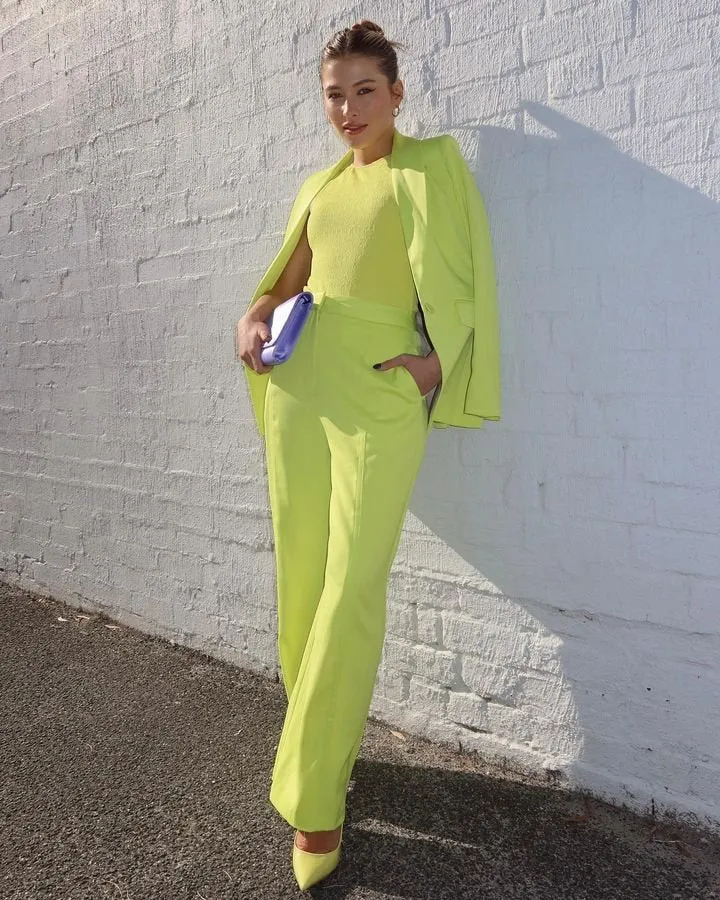 SHEIKE (BN) "Zali" bodysuit - Acid yellow! 14