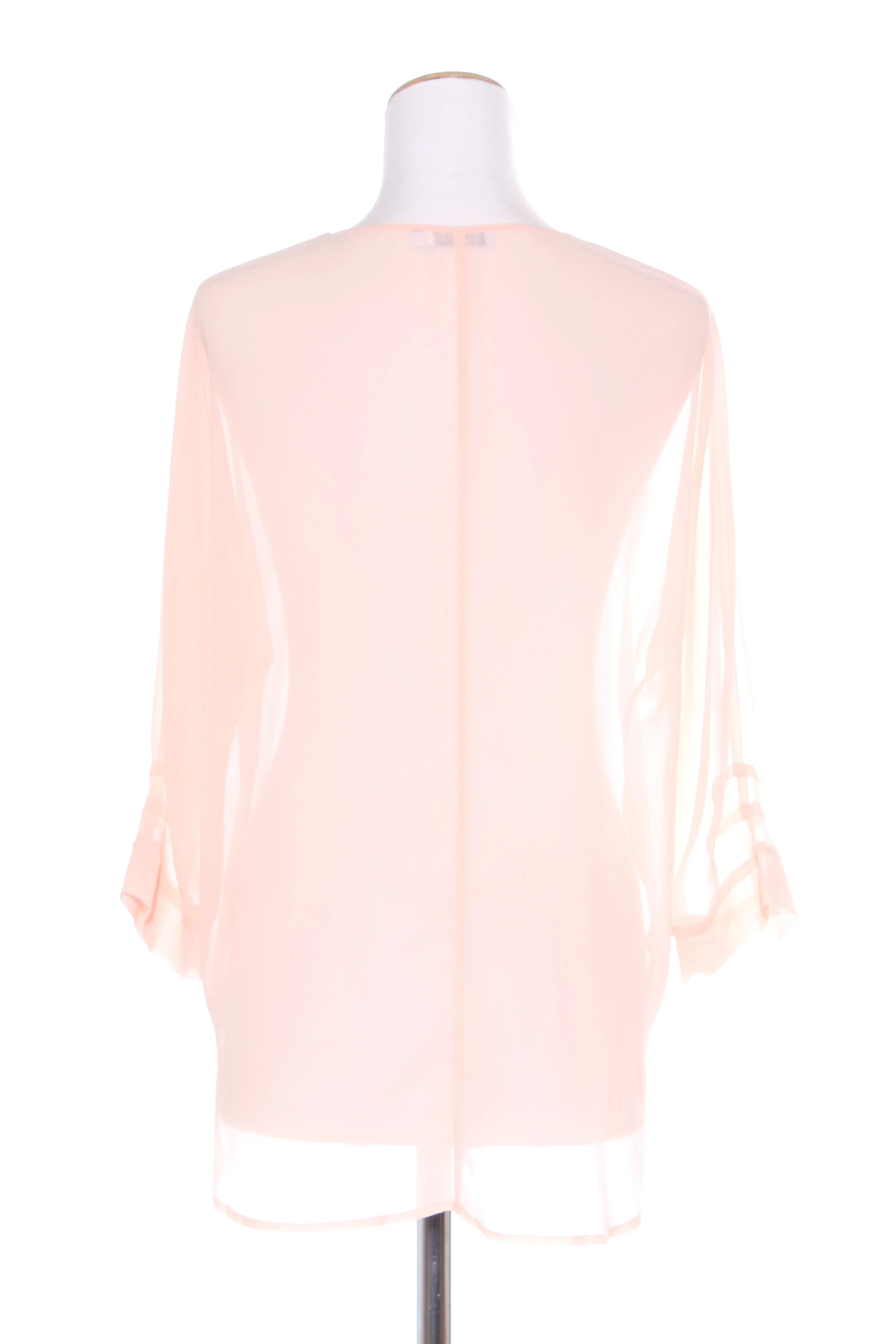 SOEUR - Peach chiffon top! 10