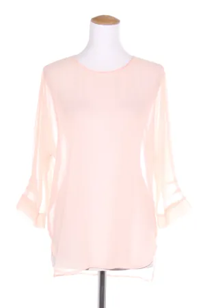 SOEUR - Peach chiffon top! 10