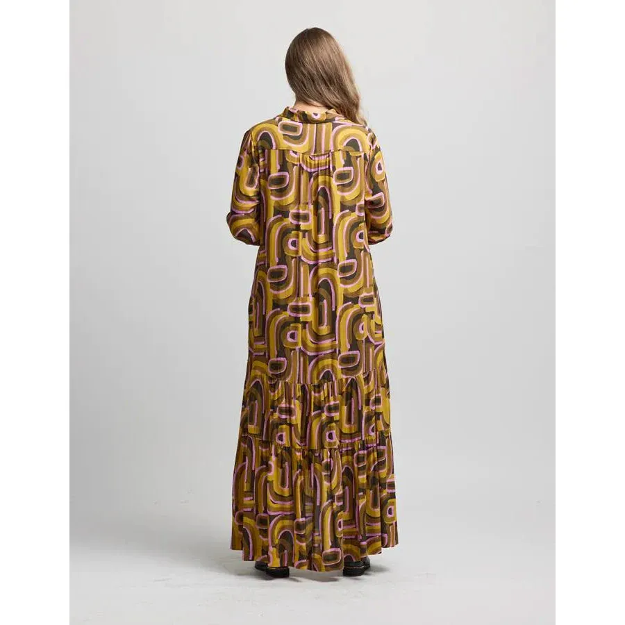 STELLA   GEMMA - Chelsea shirt dress - Luxe watercolour! 10-12