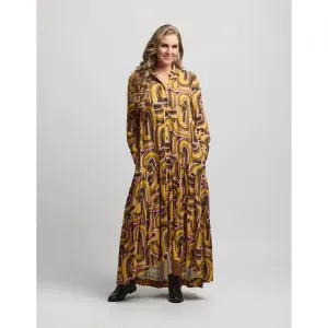 STELLA   GEMMA - Chelsea shirt dress - Luxe watercolour! 10-12
