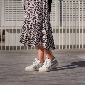 STELLA   GEMMA - Greta midi skirt - Leopard! 14