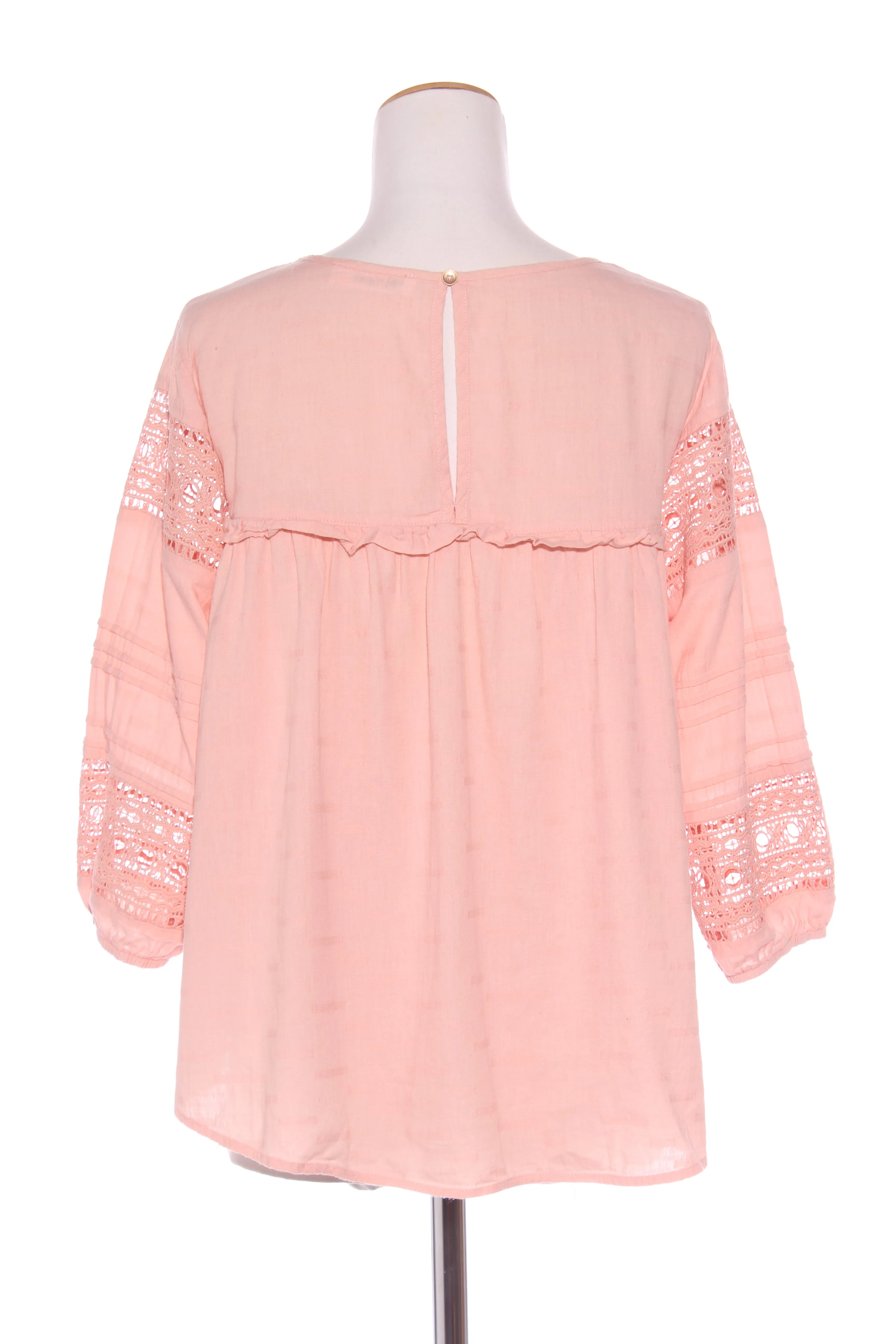 ST.FROCK - Blush lace detail boho top! 10-12