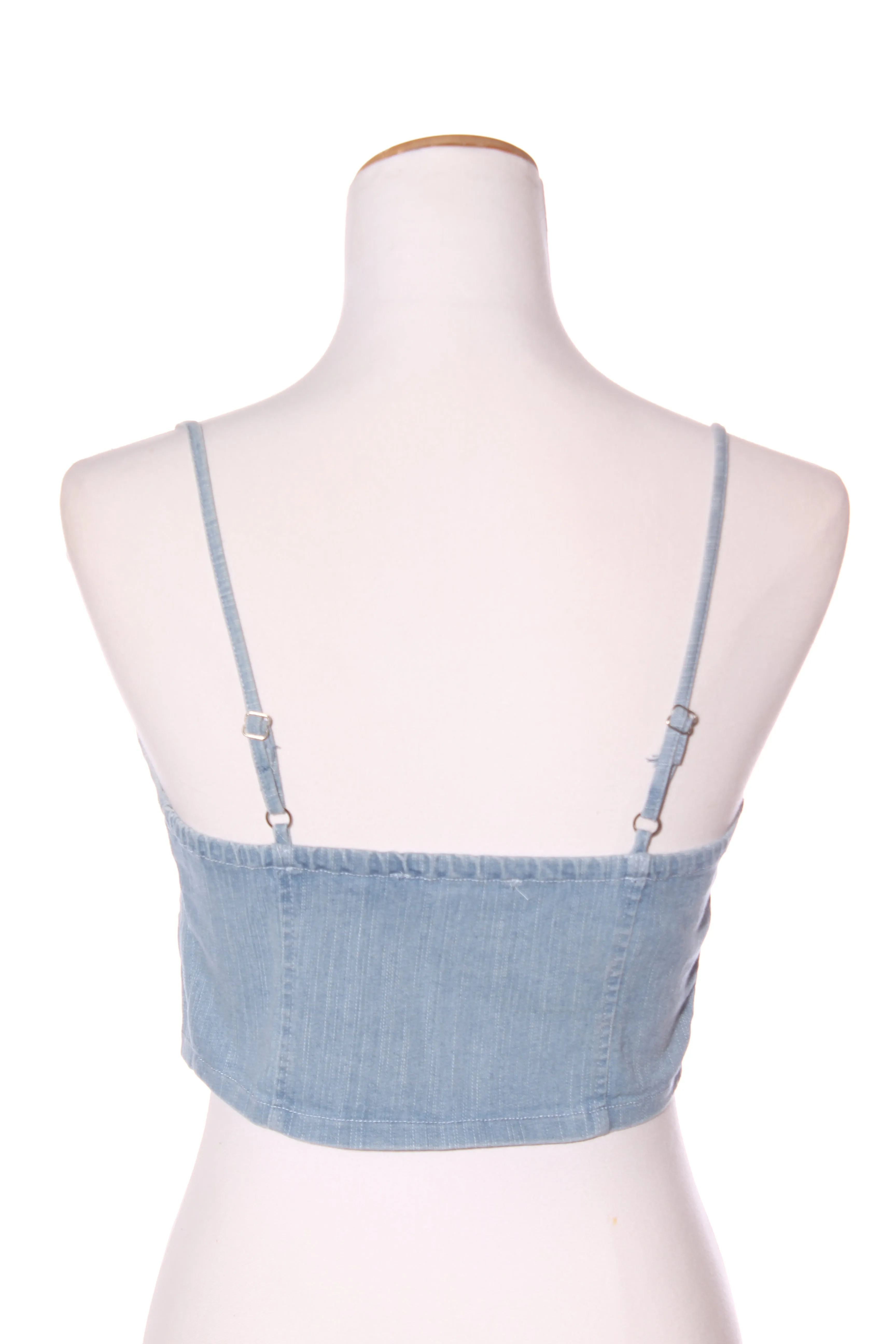 STORY ON - Denim crop bustier! 10