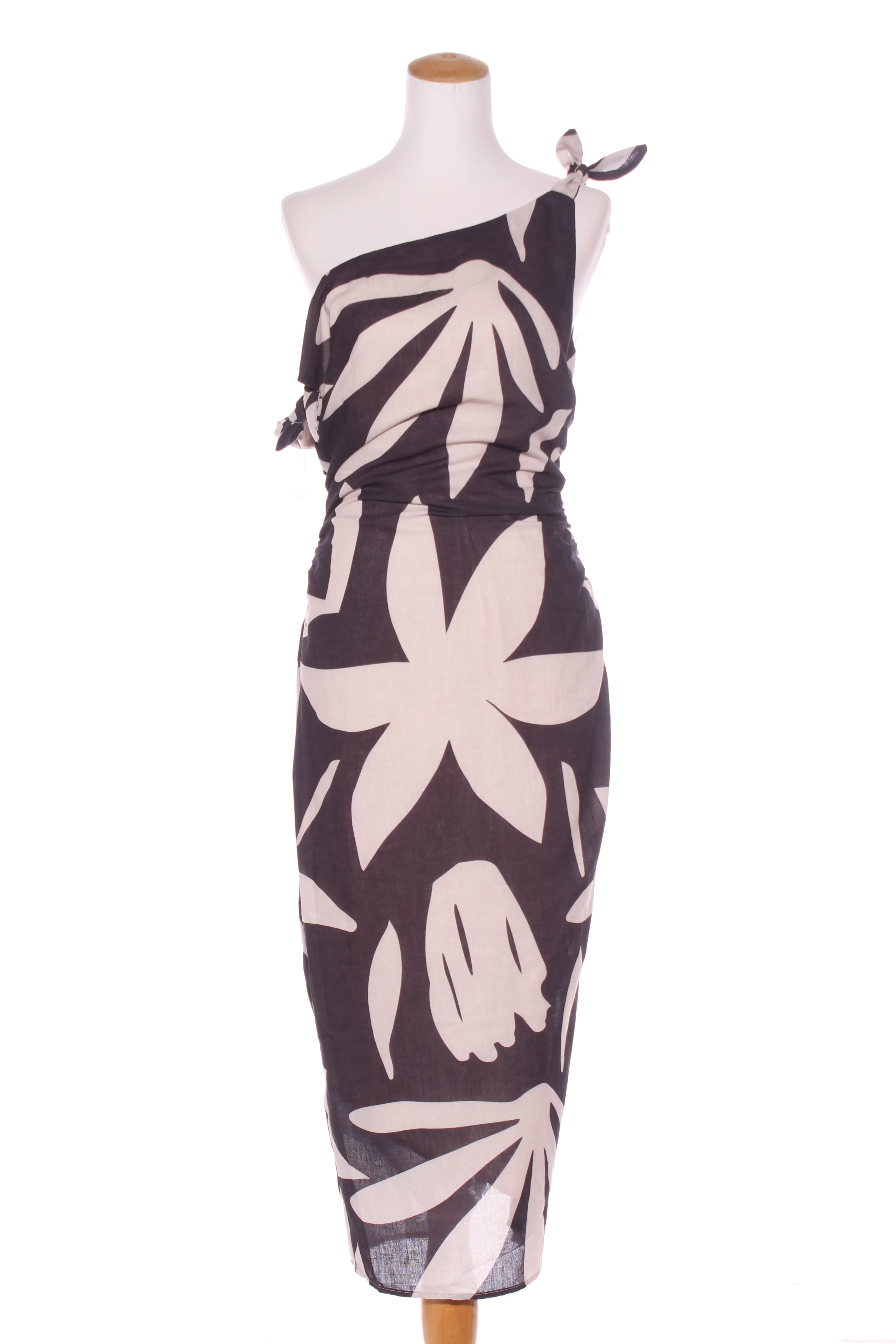STYLE STATE (LN) Floral linen feel mdi dress! 10