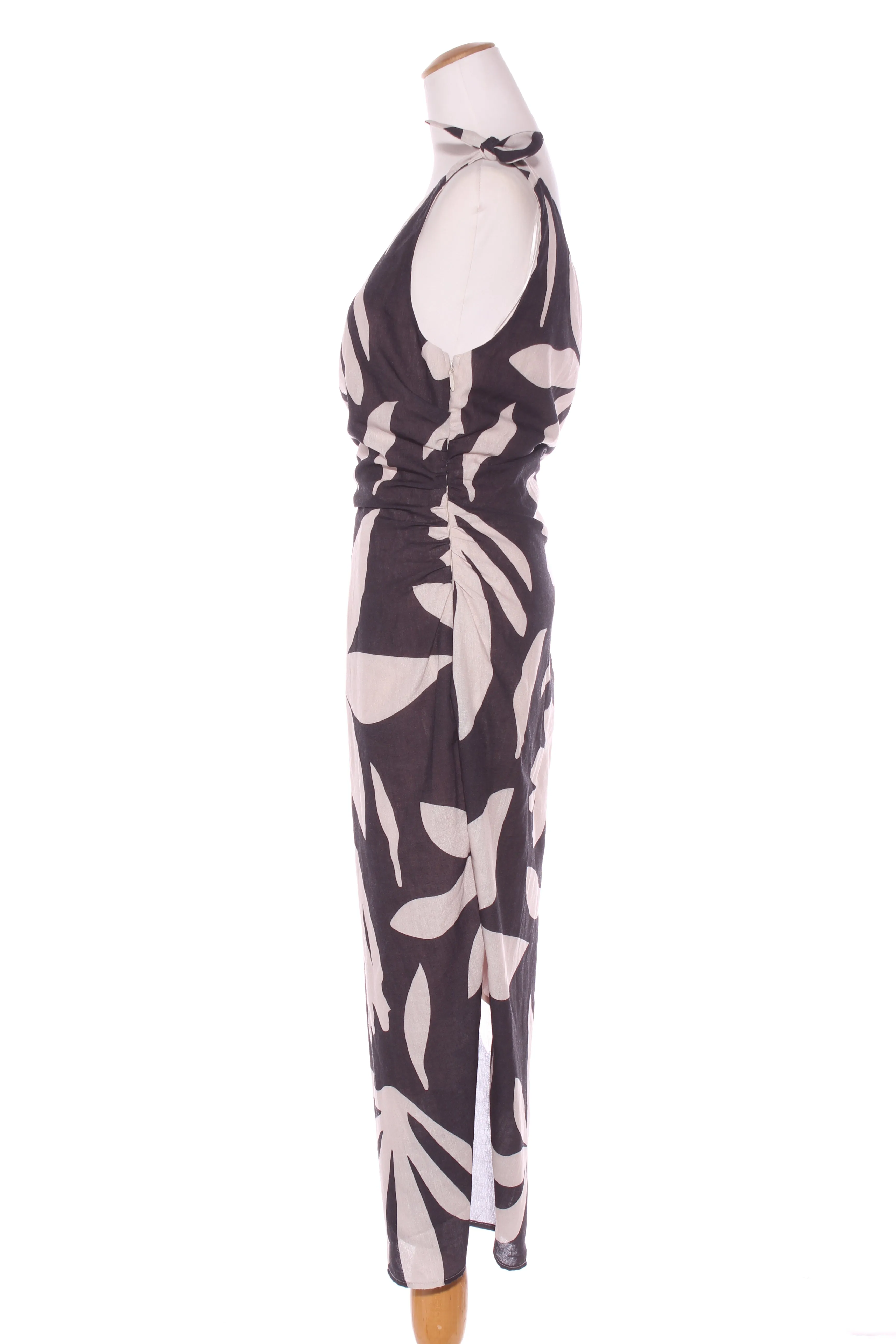 STYLE STATE (LN) Floral linen feel mdi dress! 10