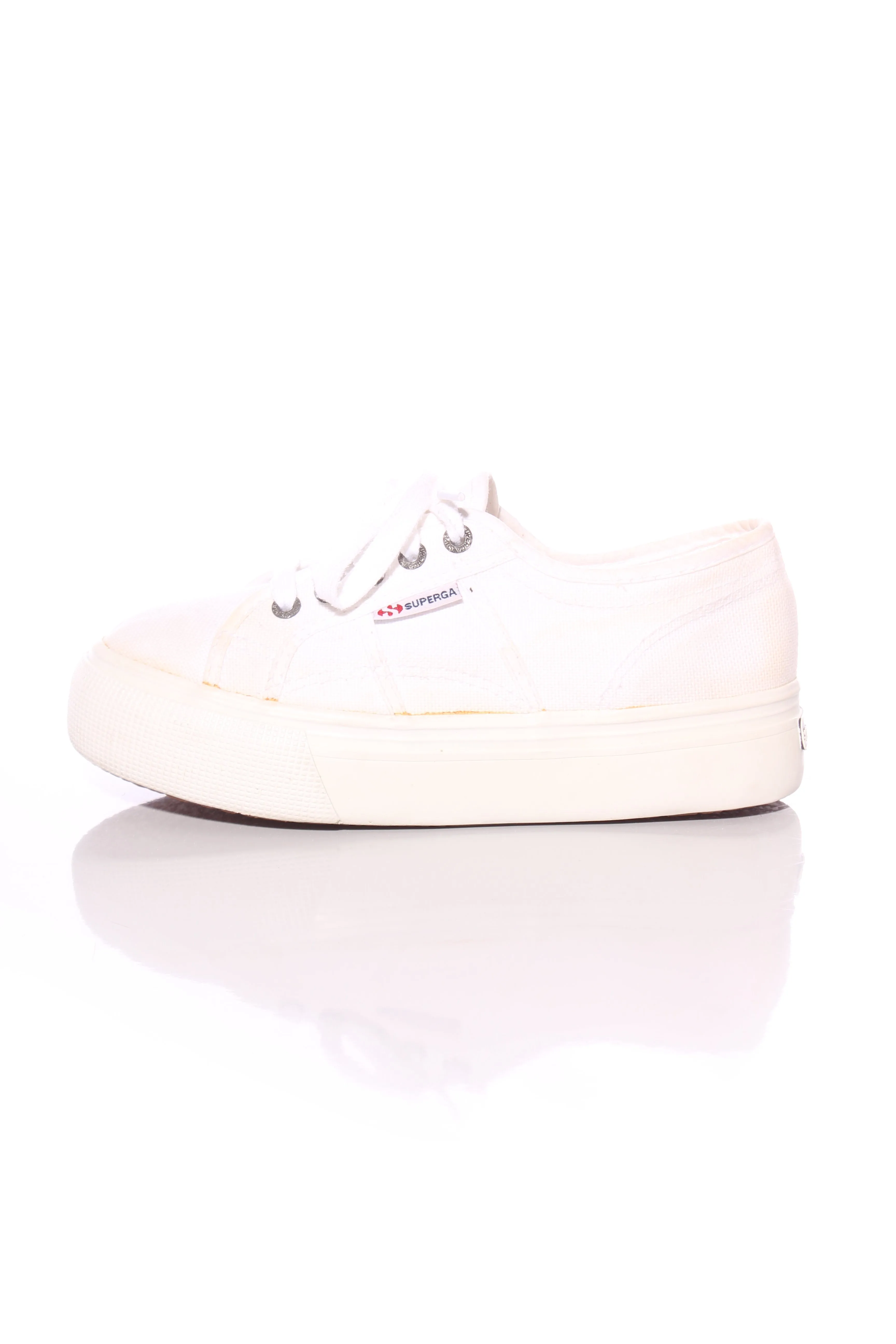 SUPERGA - Platform canvas sneakers! 38