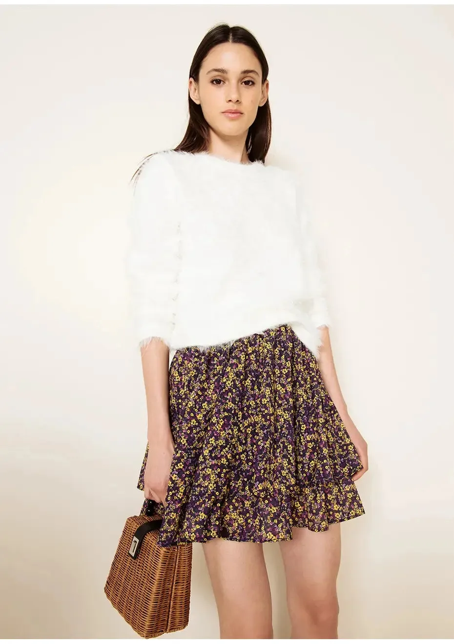 THE E-EAST ORDER (BN) "Mags" skirt - Violet crumble! 12