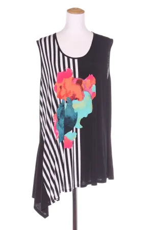 TS - Abstract print asymmetric top! 20