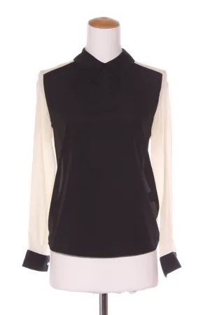 URBAN RENEWAL - Reversible silk panel blouse! 8-10