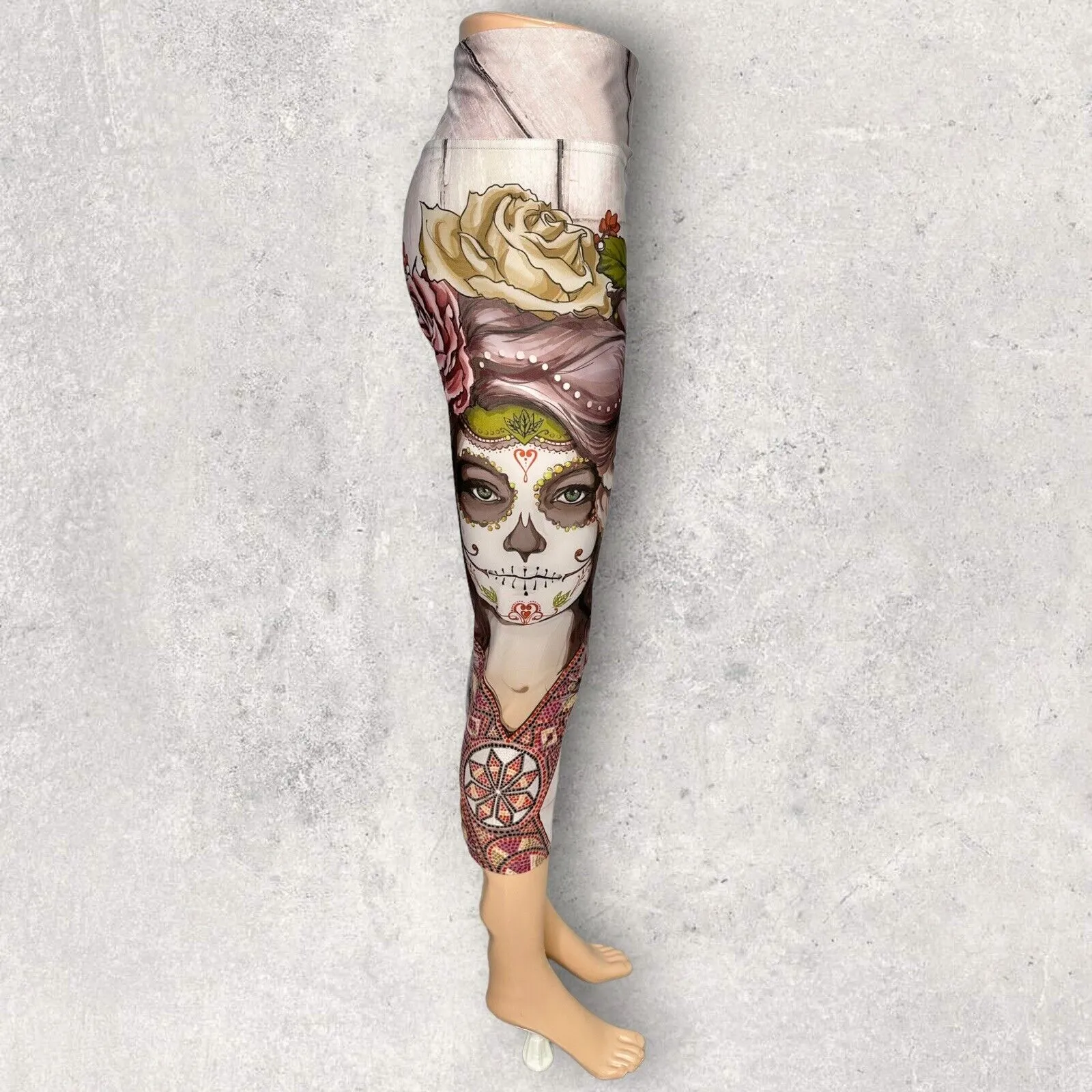 WERKSHOP (USA) "Sugar skull" leggings! 12