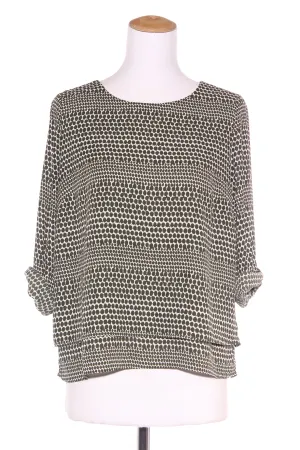 WHISTLE Tailored - Olive print blouse! 10