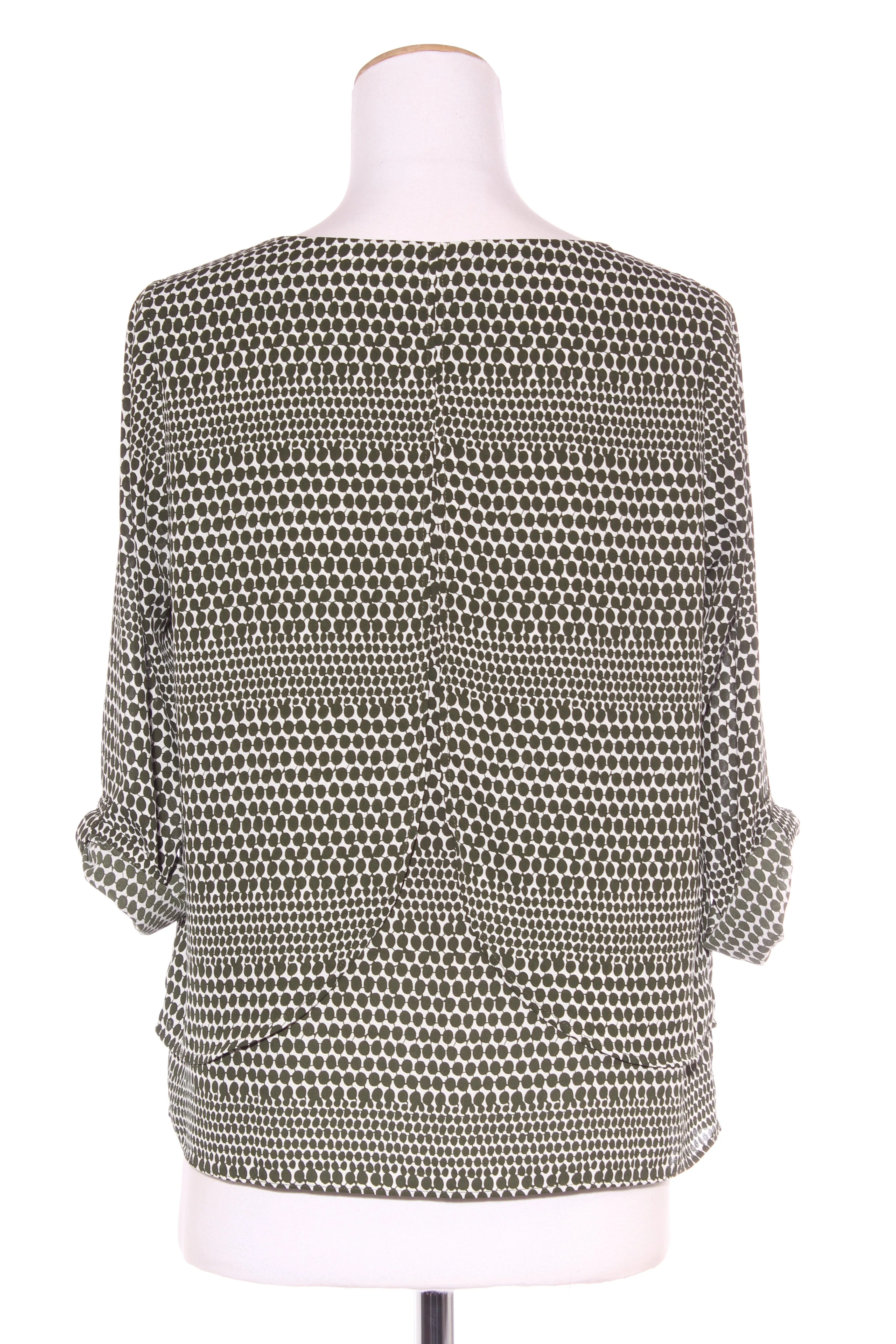 WHISTLE Tailored - Olive print blouse! 10