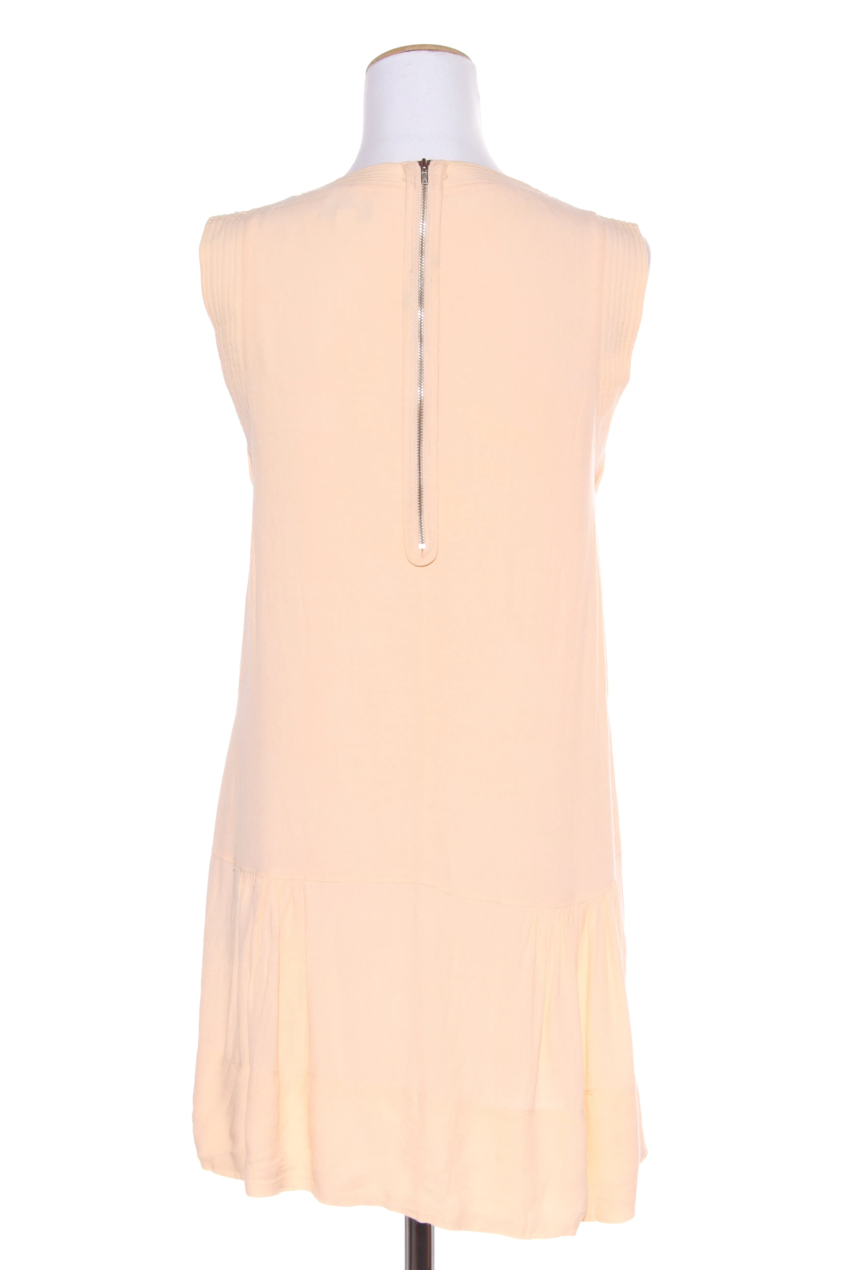 WITCHERY - Apricot viscose dress! 10