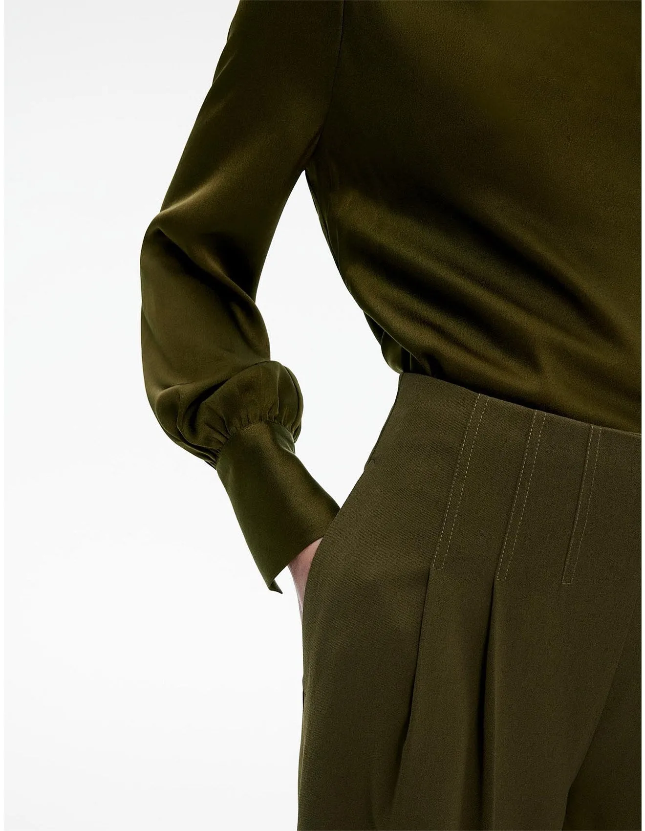 WITCHERY (BN) "Satin one shoulder" blouse! 12