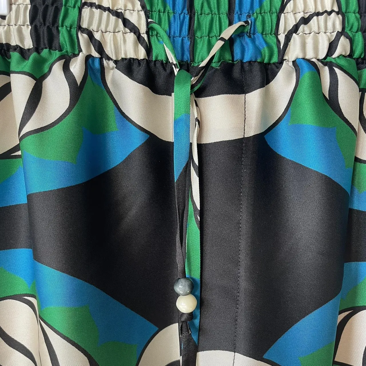 ZARA "Bermuda" print satin pant! 14