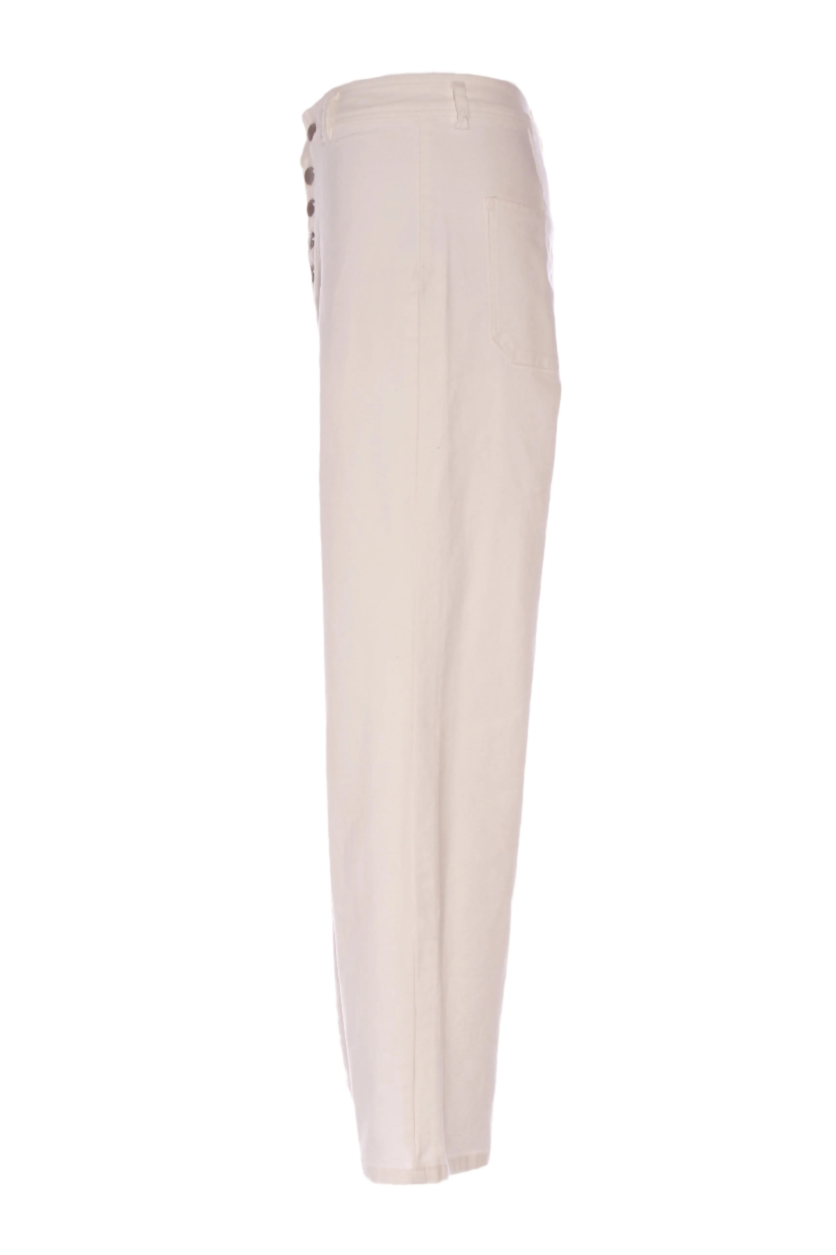ZEST (LN) High waist wide leg jean - Cream! 10