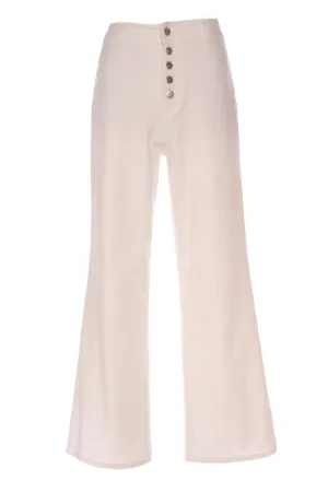 ZEST (LN) High waist wide leg jean - Cream! 10